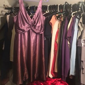 Purple dress